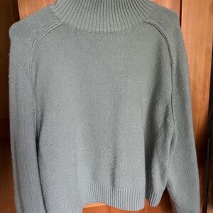 H&M Women's Turtleneck Sweater - Light Gray